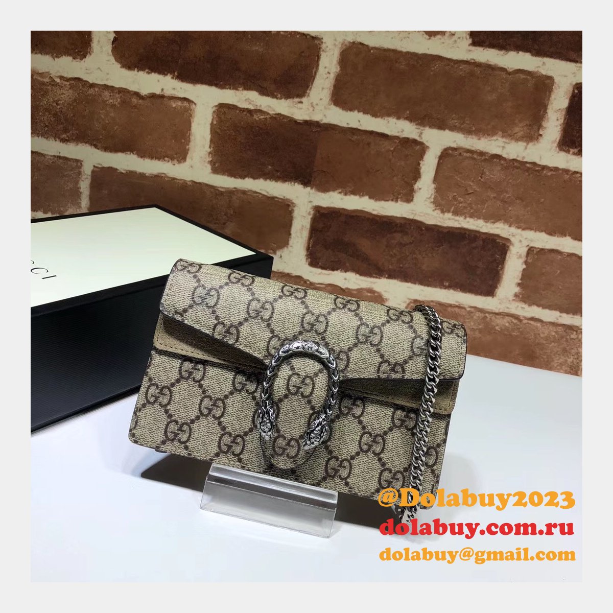 Dionysus GG Supreme super mini bag 476432 AAA+