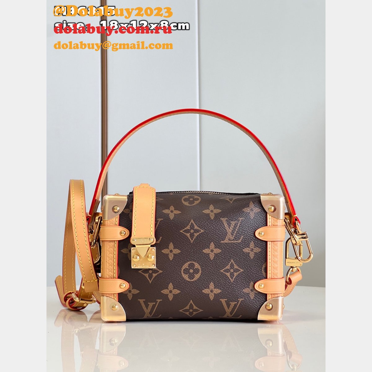 Petite Malle Louis Vuitton Replica M46815 Monogram Reverse Bag