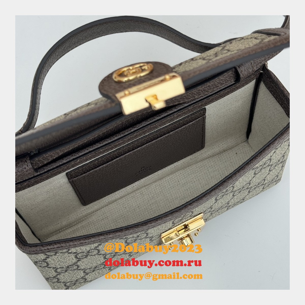 ophidia 1:1 mirror ebony supreme 772314 inspired G*u*i bag