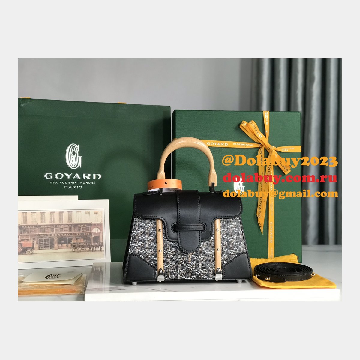 Goyard Best Quality Fake Saïgon 020192 Replica Bags Store