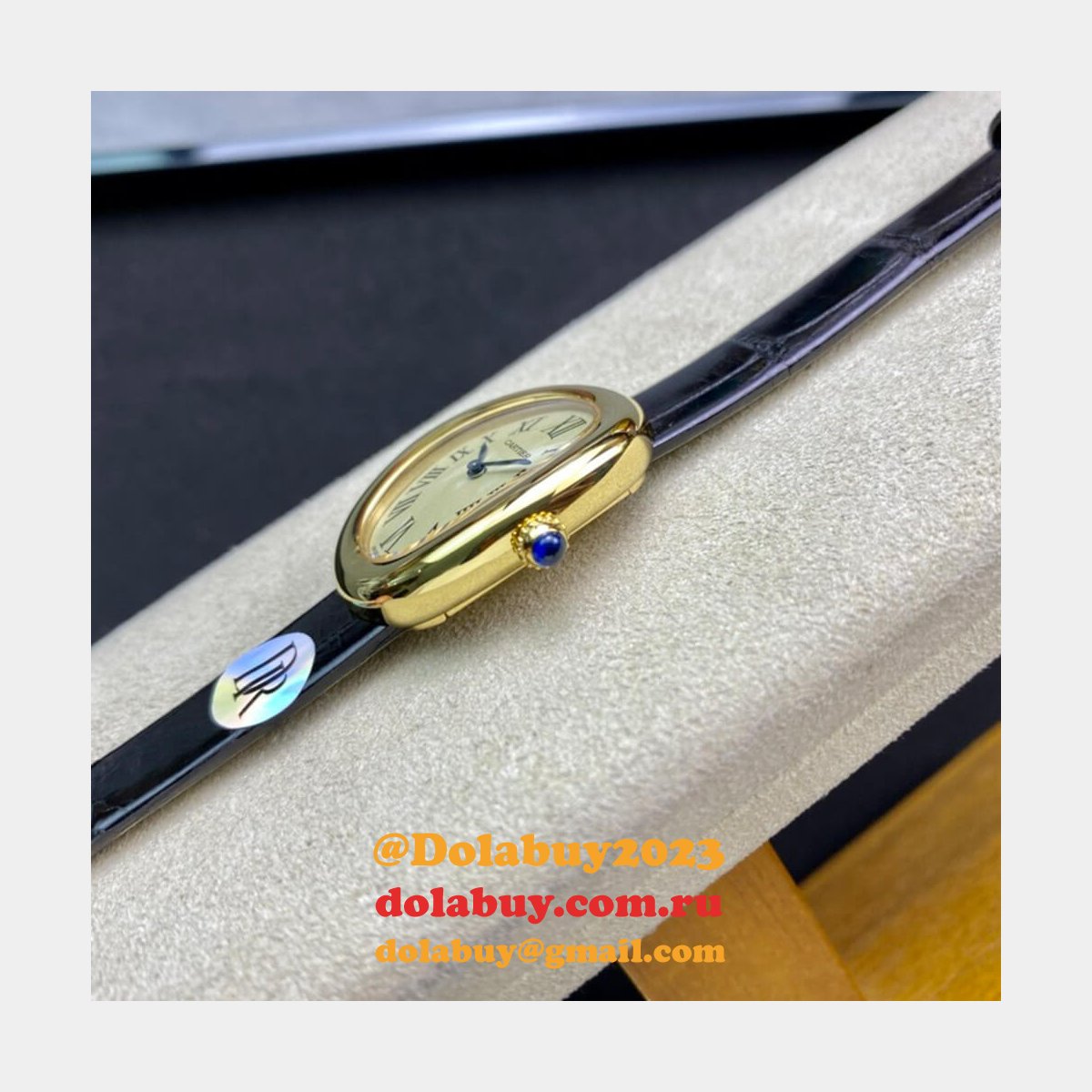 Cartier Small Baignoire watch