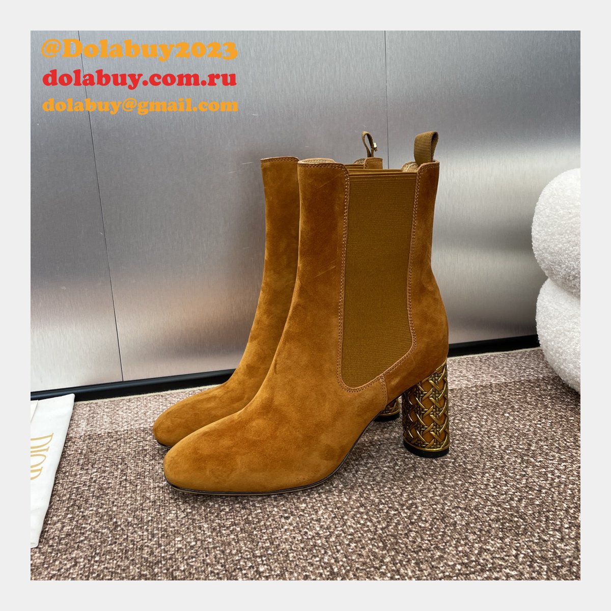 Top Quality Dior Icon Heeled Ankle Boot