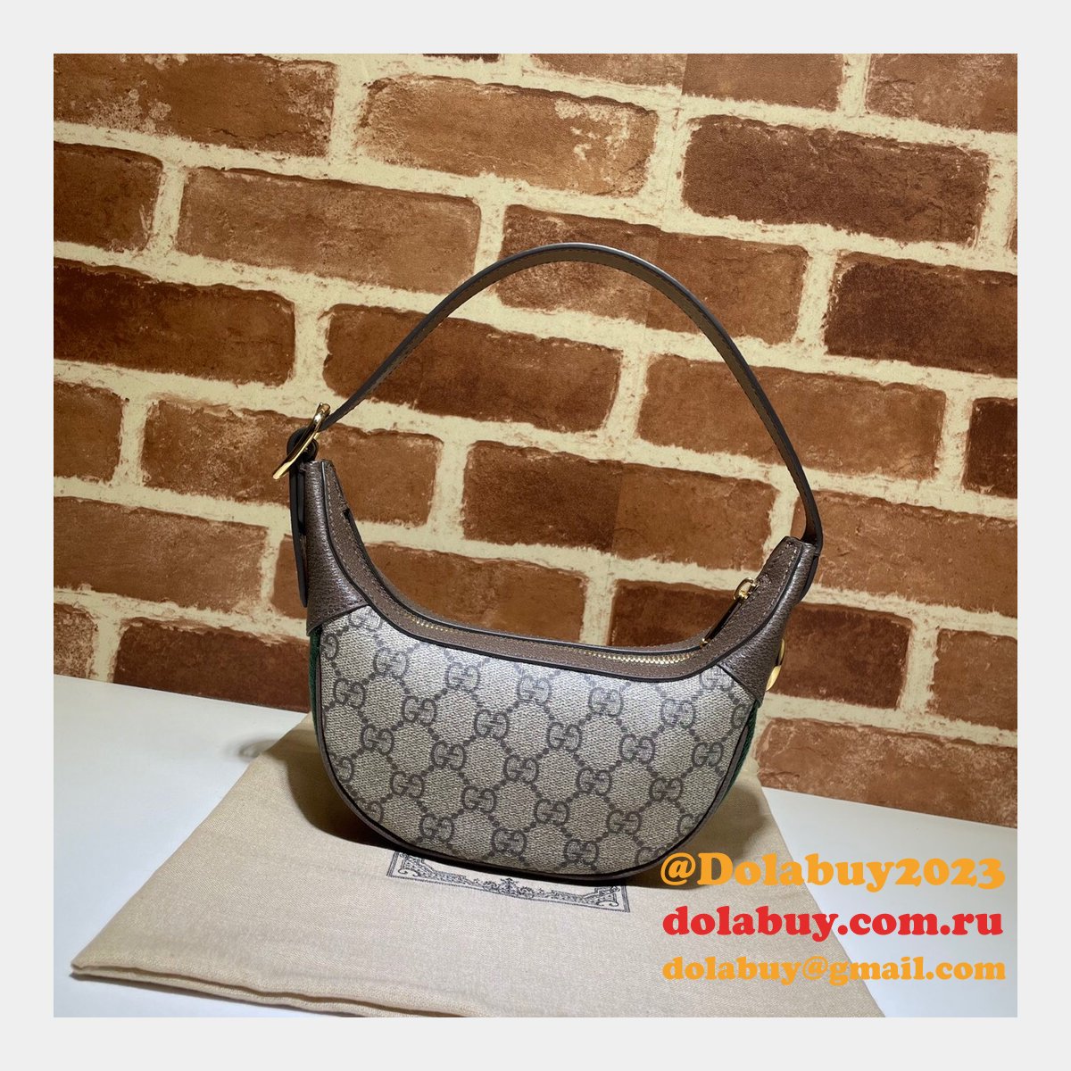 designer aaa G*u*i 658551 ophidia gg mini bag in gg supreme