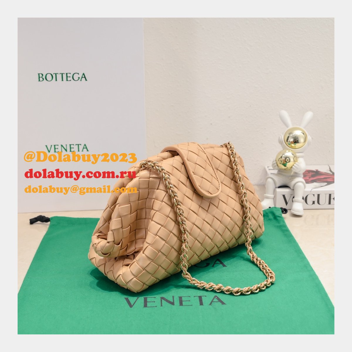Top Quality Bottega Veneta Teen Lauren 1980 With Chain
