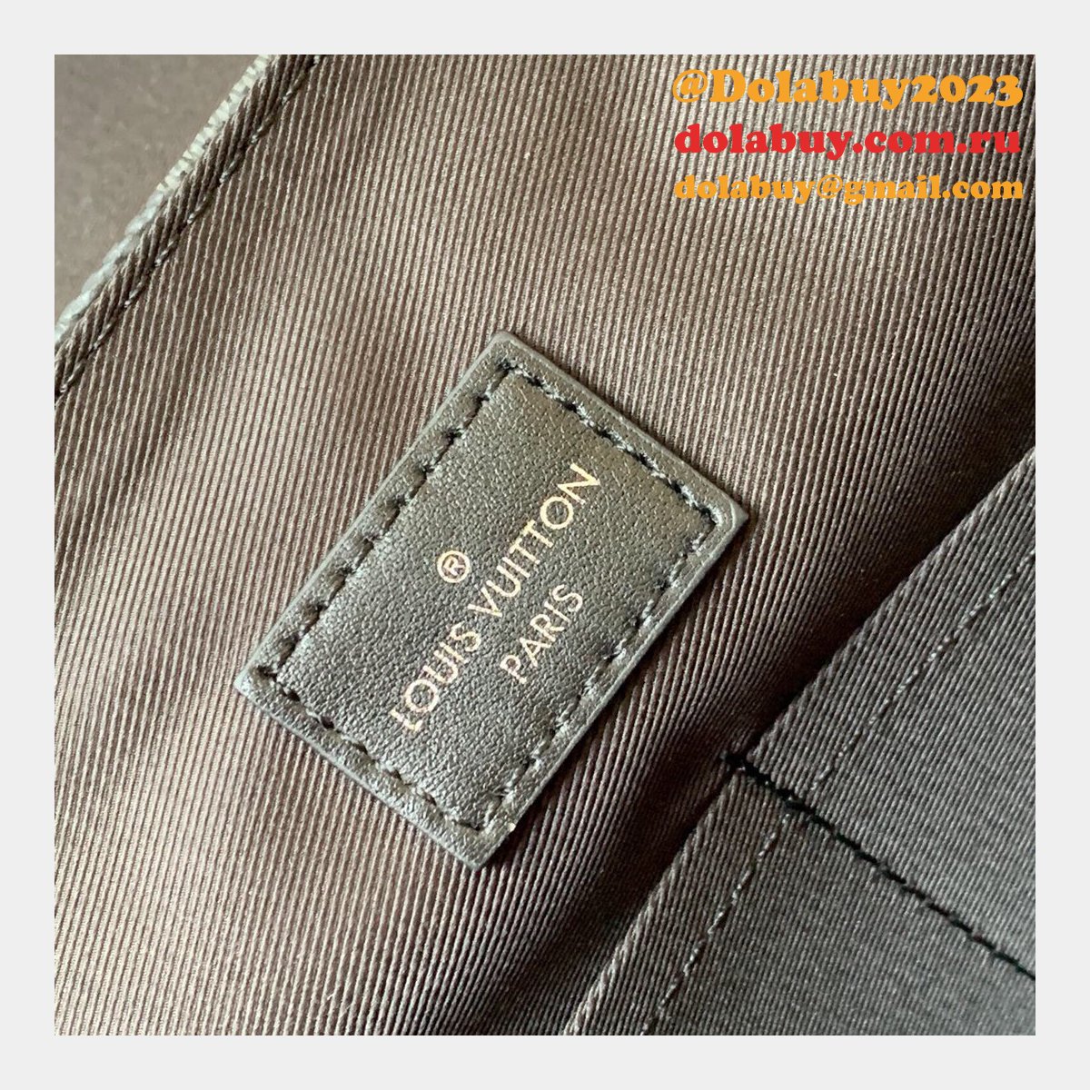 Louis Vuitton Luxury District MM Damier Graphite Canvas N40350 Greys