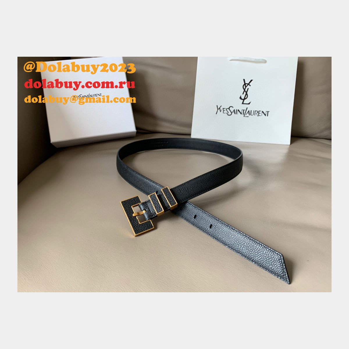 Perfect 7 Star SAINT LAURENT REPLICAS BELT 25MM