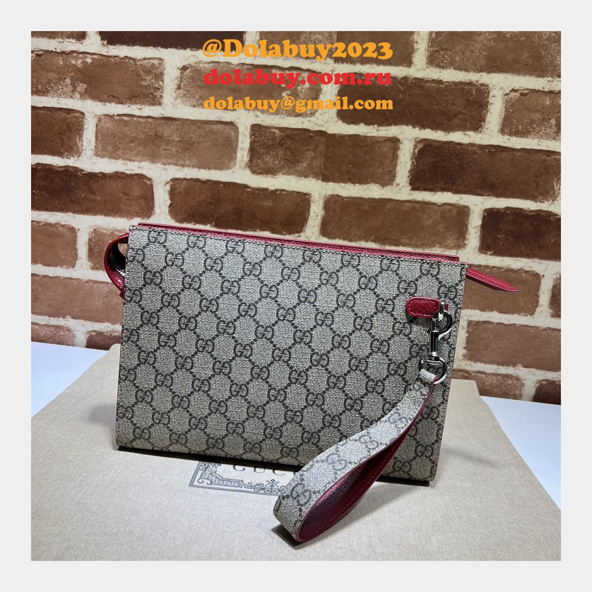 pouch 1:1 G*u*i clutches knockoff gg detai 768255 best bag