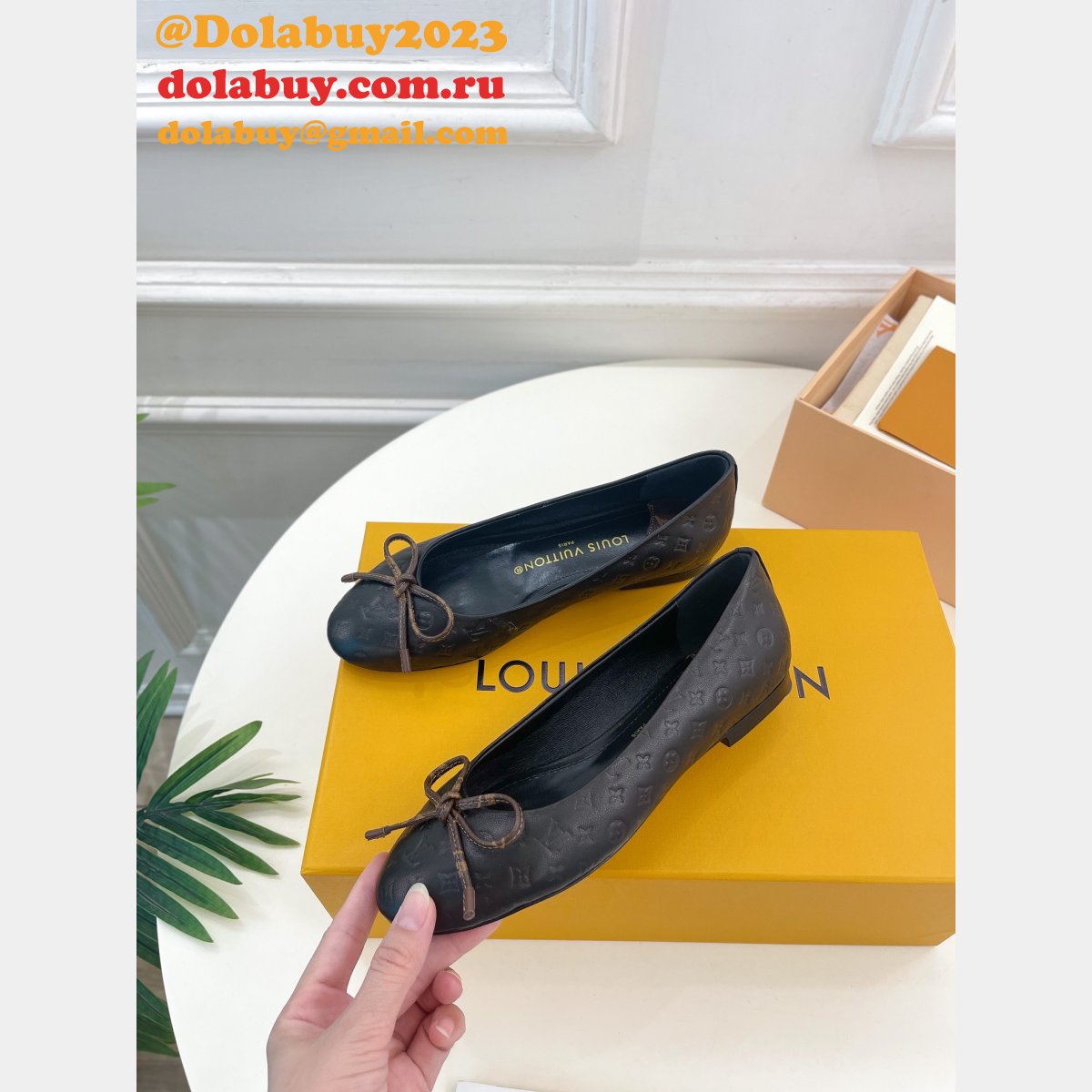 Top Quality LOUIS VUITTON Nina Flat Ballerina