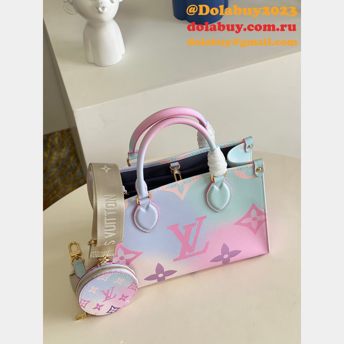 Louis Vuitton 1:1 Fake OnTheGo PM Autres Toiles Monogram M59856 Bag