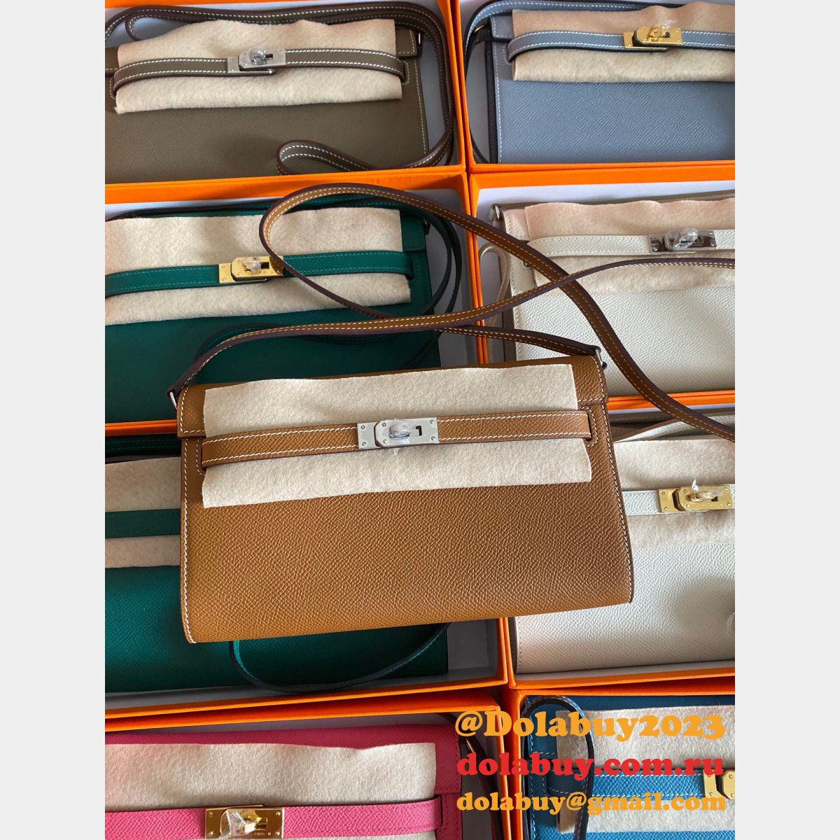 Luxury KELLY WOC CUSTOMIZE BAG Top Quality