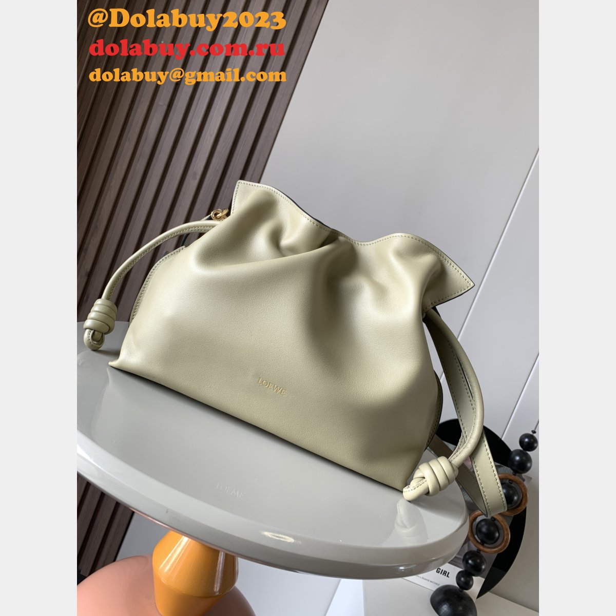 Top Quality LOEWE Medium Flamenco Clutch In Nappa Calfskin 30CM