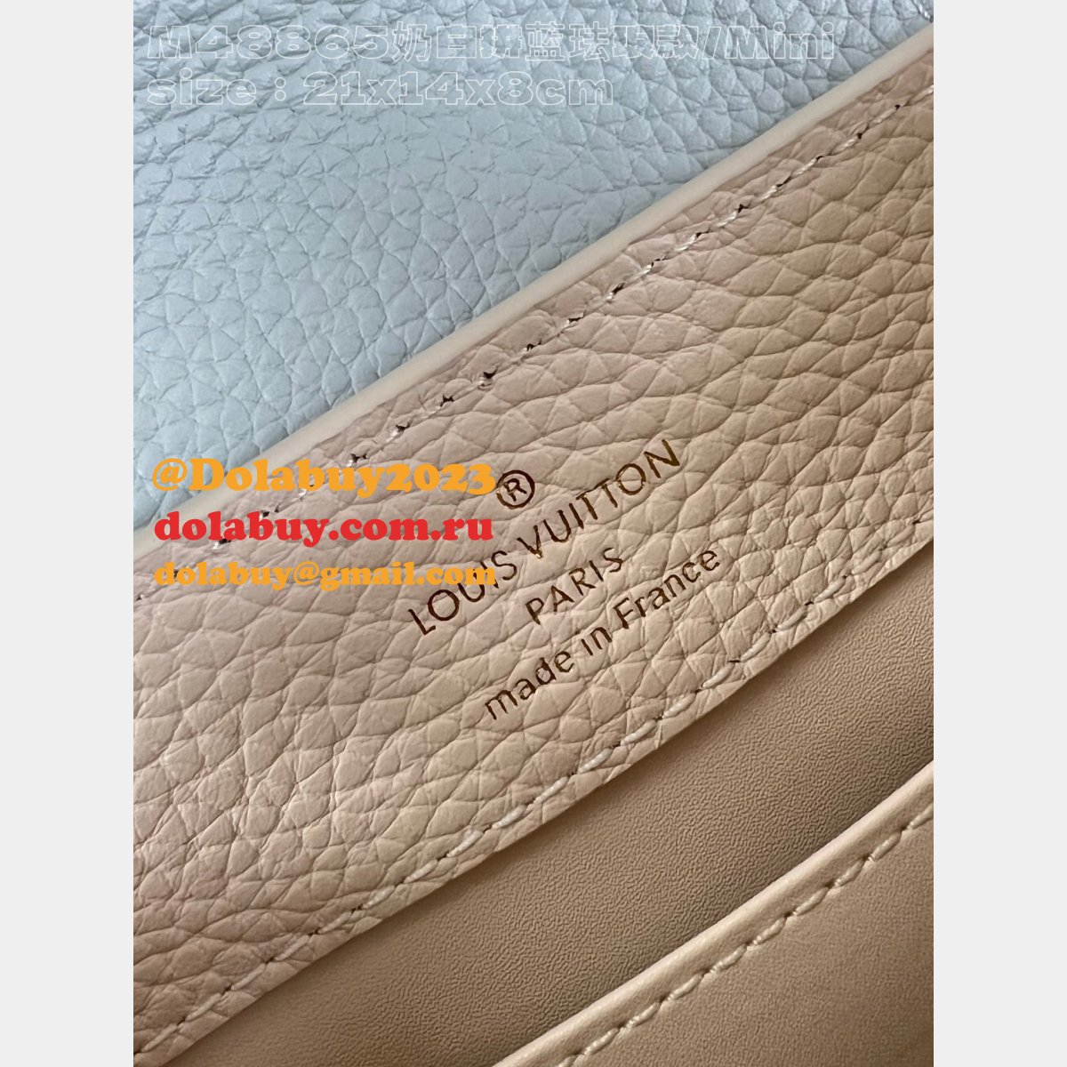 Louis Vuitton Capucines Wholesale Original M48865 Replica Bag