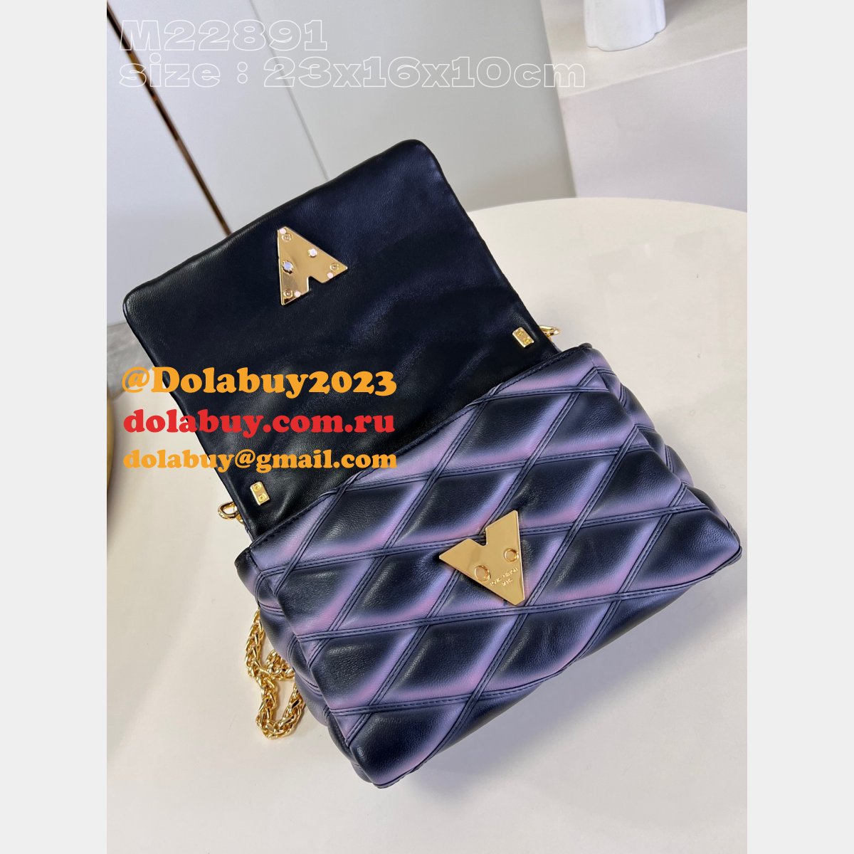 GO-14 MM Malletage Designer Louis Vuitton Replica M22891 Bags