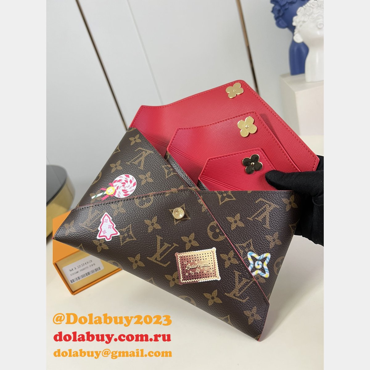 Louis Vuitton Copy AAA+ M12203 Kirigami Pochette Bag