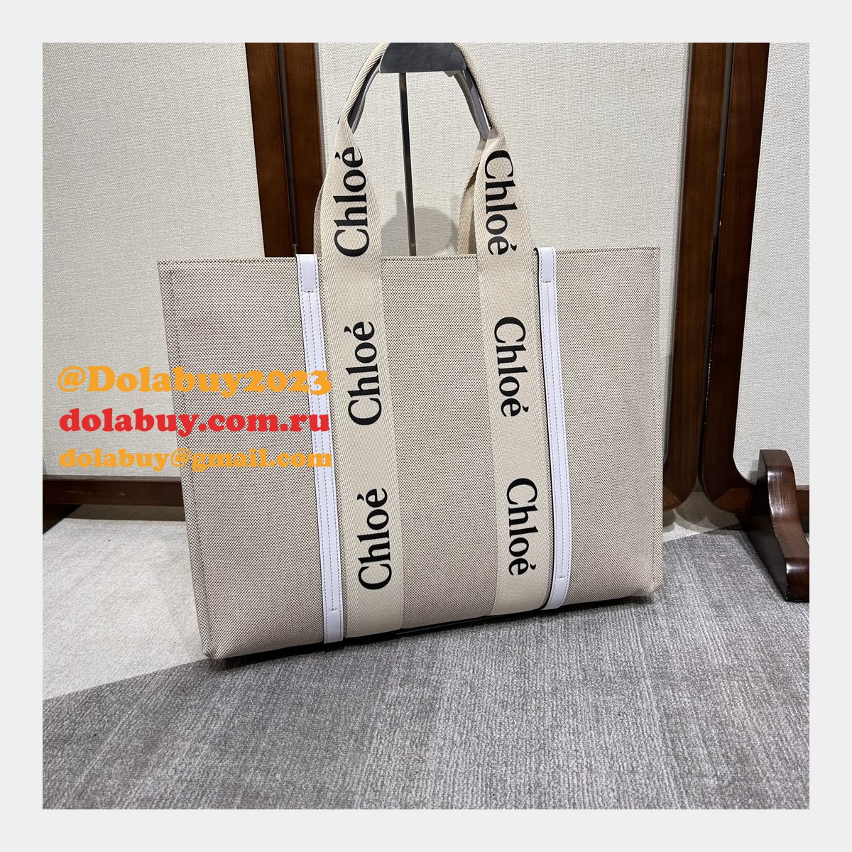 First Class Designer Best Chloe Woody Fashion Tote Bag 45CM
