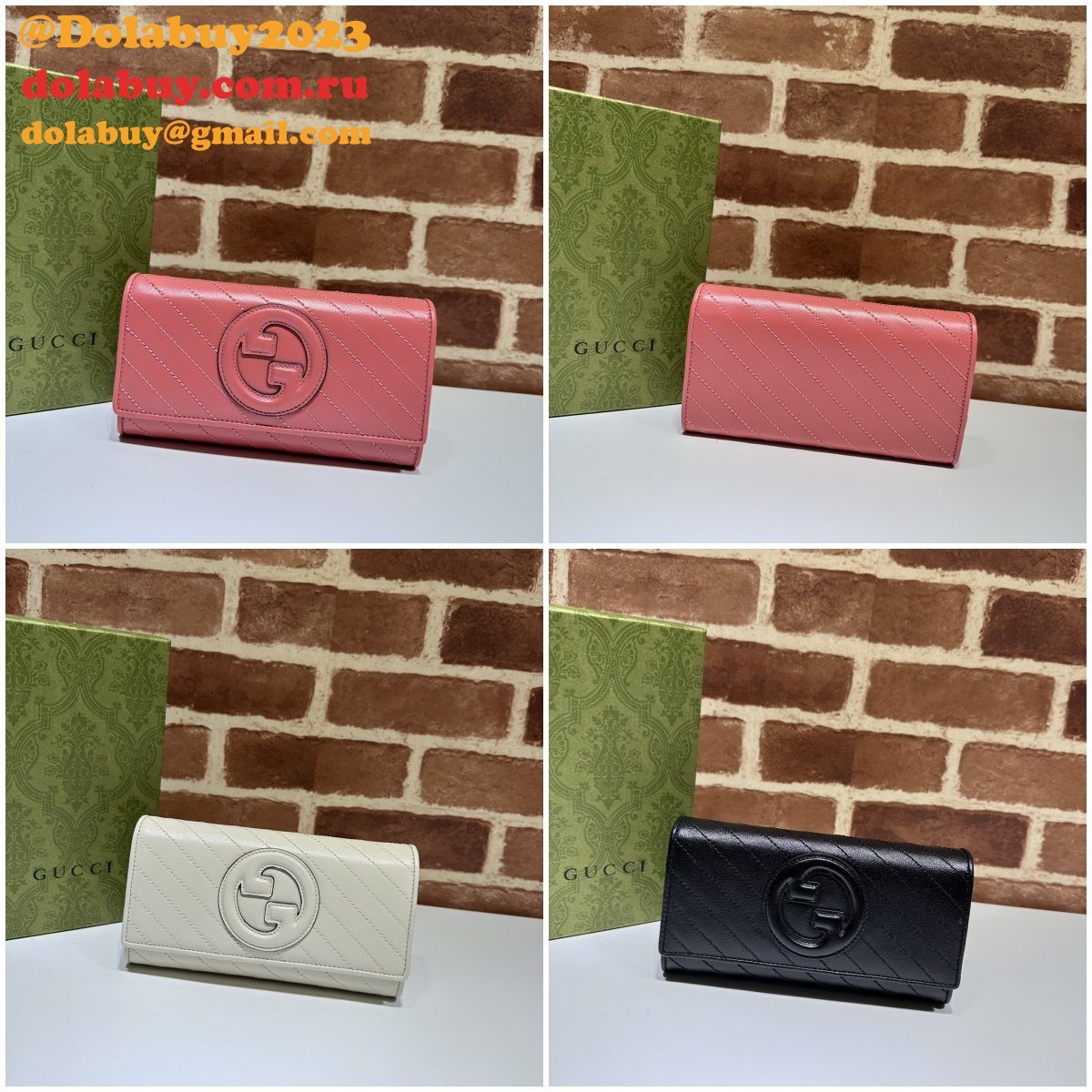 Gucci Replica Blondie Continental Wallet 1:1 Mirror 760302 Bag