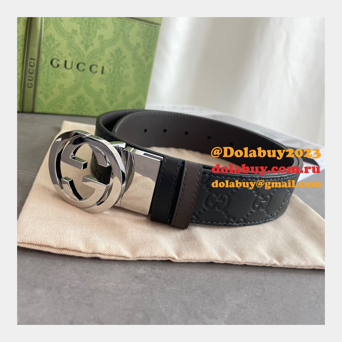 replica G*u*i belts 3.7cm high quality perfect dolabuy