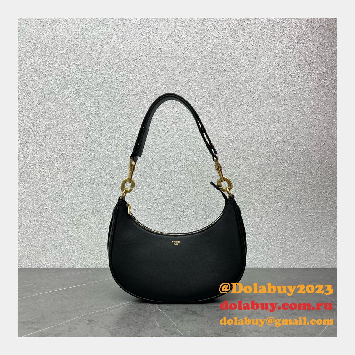 Celine Replica Luxury Ava Strap Hobo 196923 Top Bag