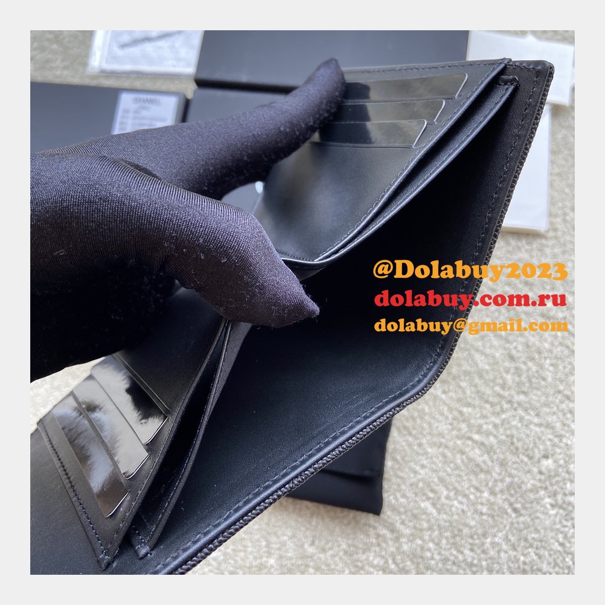 best CC Replica Classic Small Pocket Flap Wallet A82288