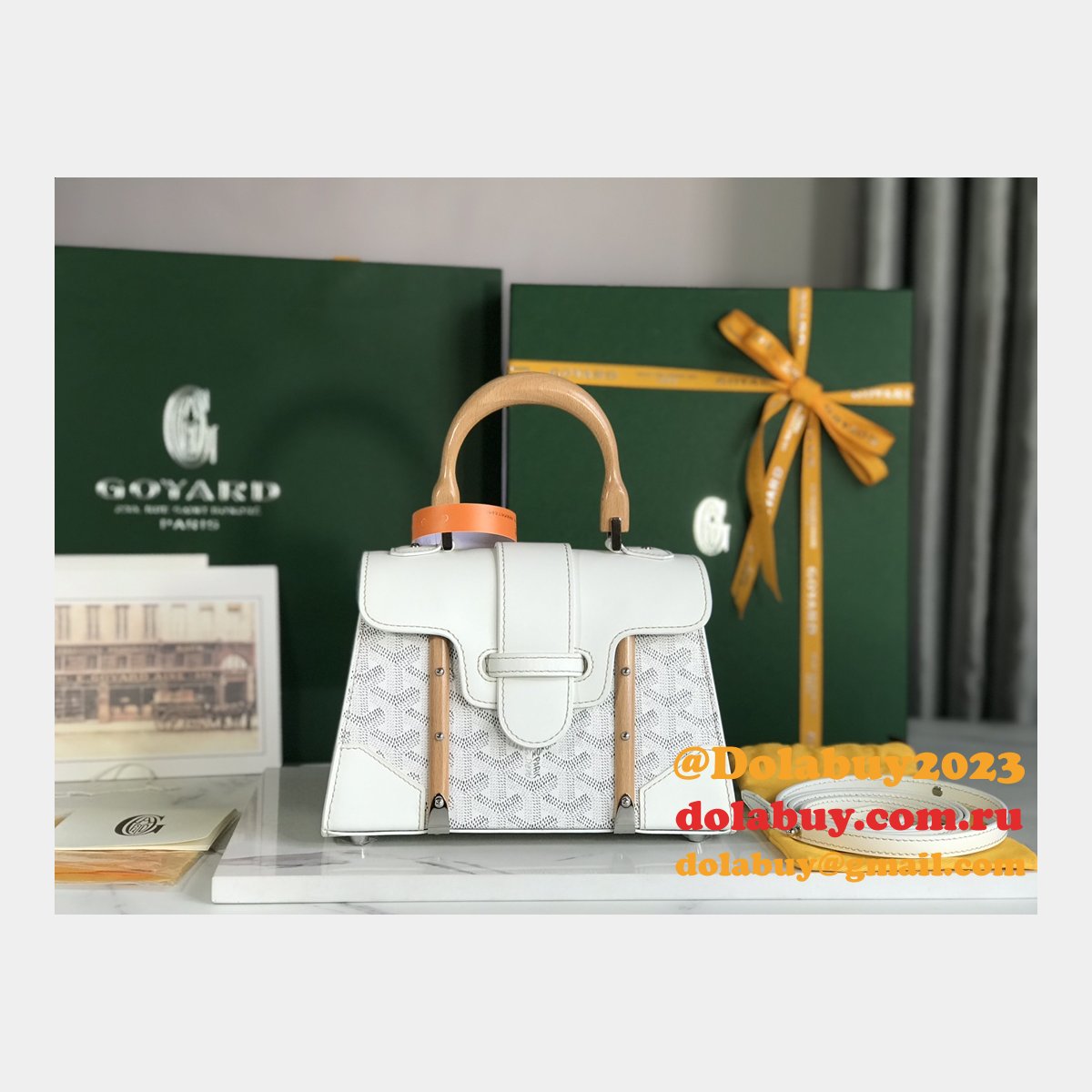 Goyard Best Quality Fake Saïgon 020192 Replica Bags Store