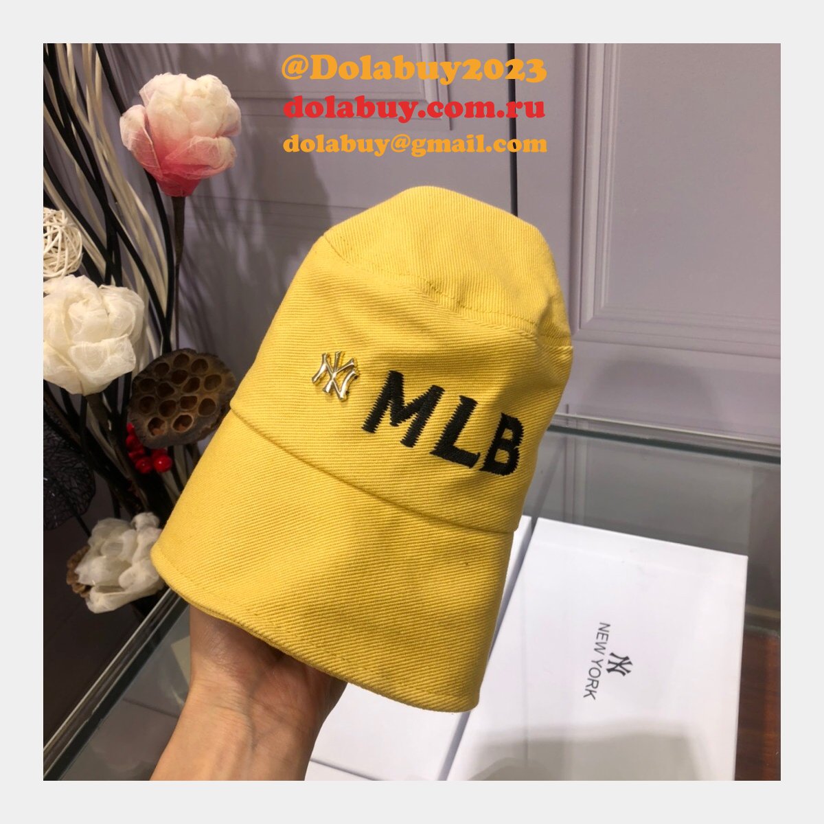 MLB 2020 spring and summer fisherman sun hat