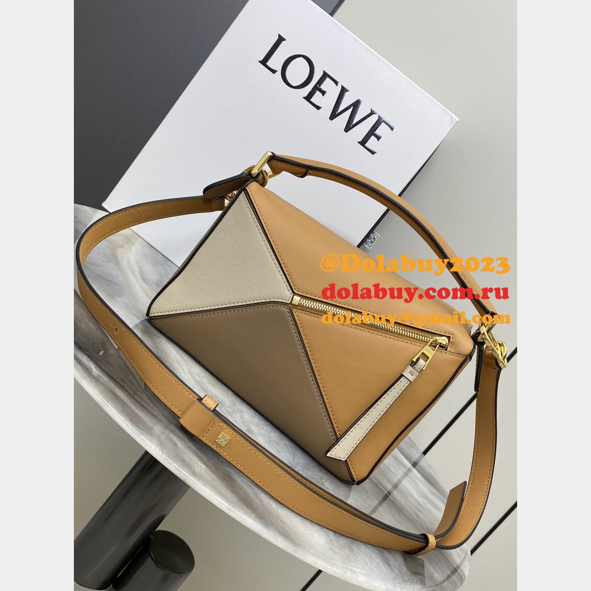 AAA+ Luxury LOEWE PUZZLE ANAGRAM Designer bag