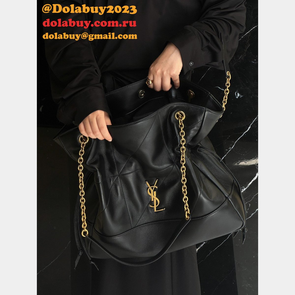 Saint Laurent Knockoff Jamie 4.3 Large Pochon 809824 Bag