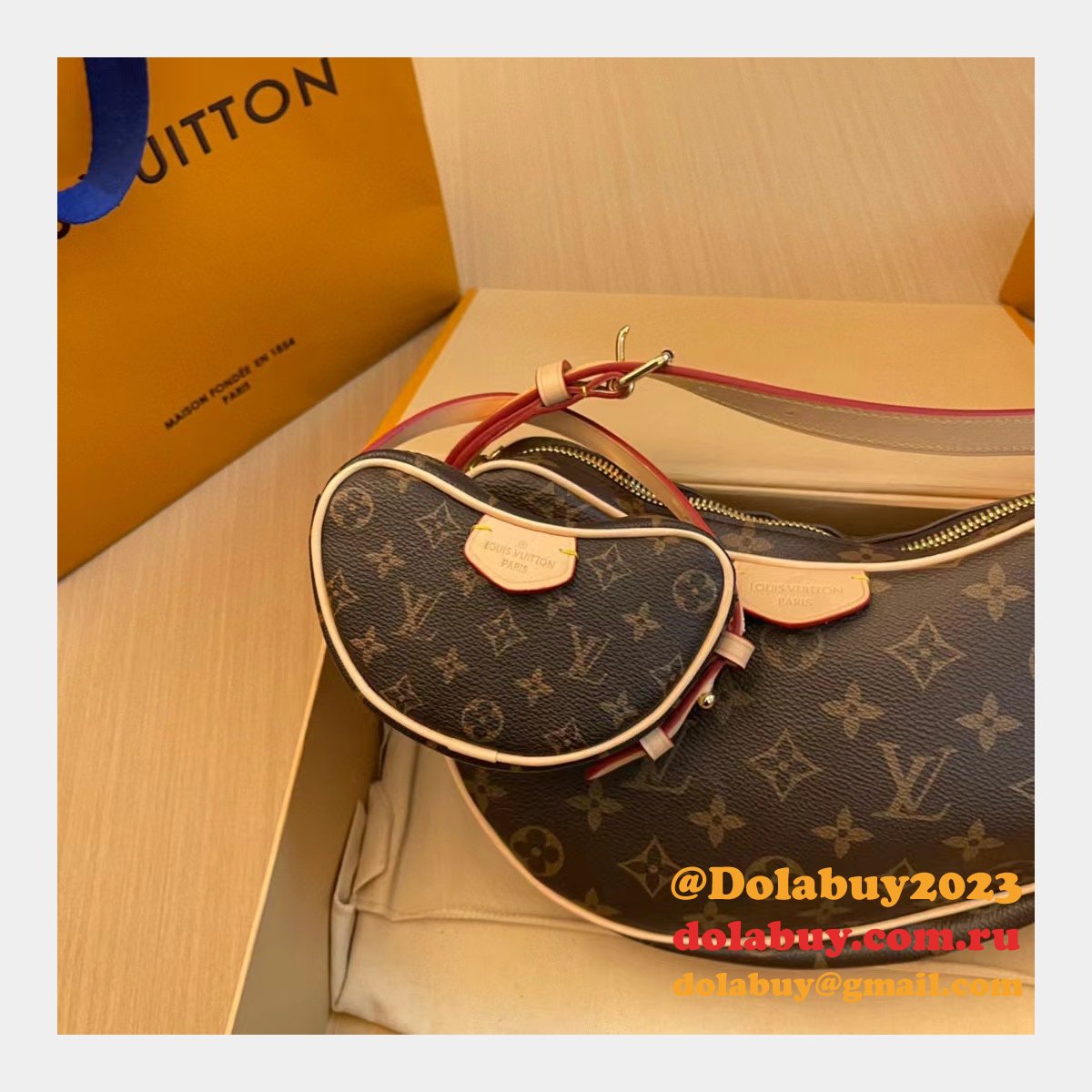 Best Louis Vuitton Monogram LV Replica Bags M46828 Dolabuys