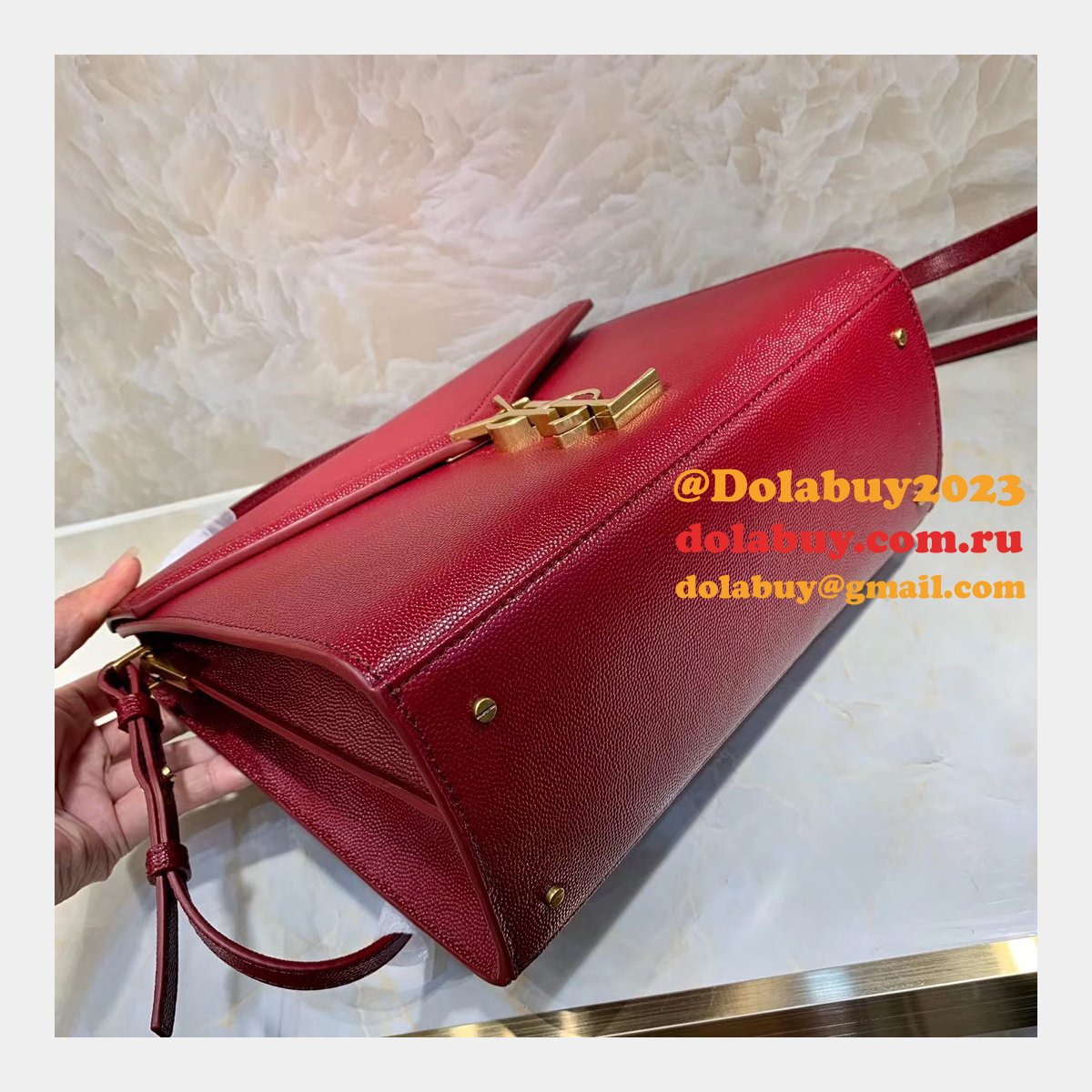 Luxury Replica Saint Laurent Cassandra Top-handle 578000 Bag