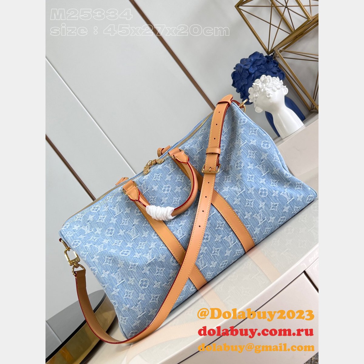 Louis Vuitton Fashion Knockoff Keepall Bandoulière 45 M25334 Bag