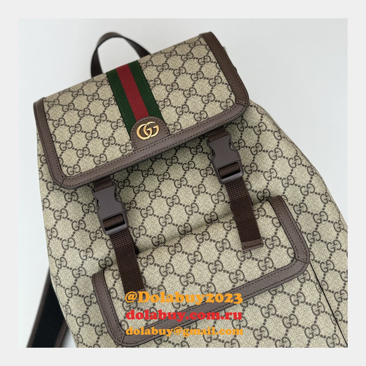 G*u*i wholesale fake ophidia large gg backpack 792104 bag