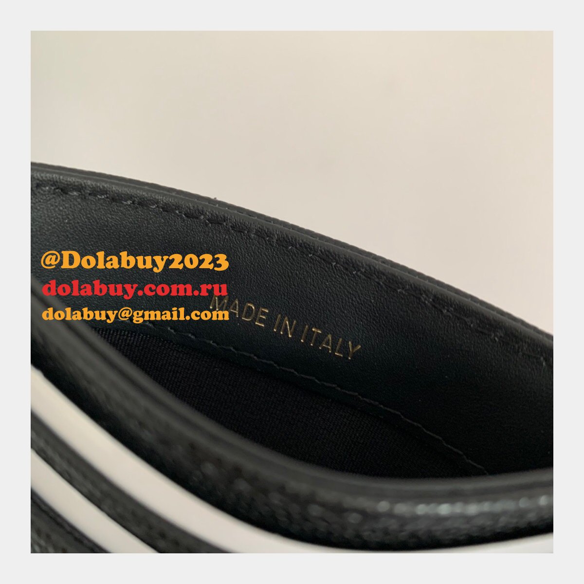 Fake AP1843 Wallets Replica Black Bags