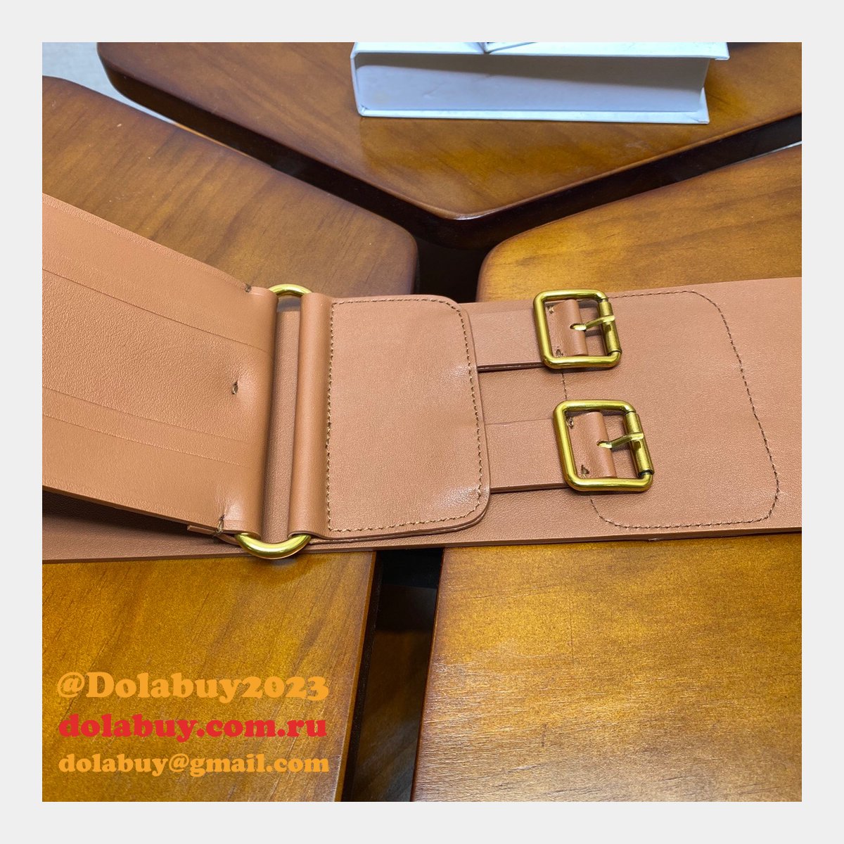 Buy Replica Christian Louboutin Leather 10cm Belt