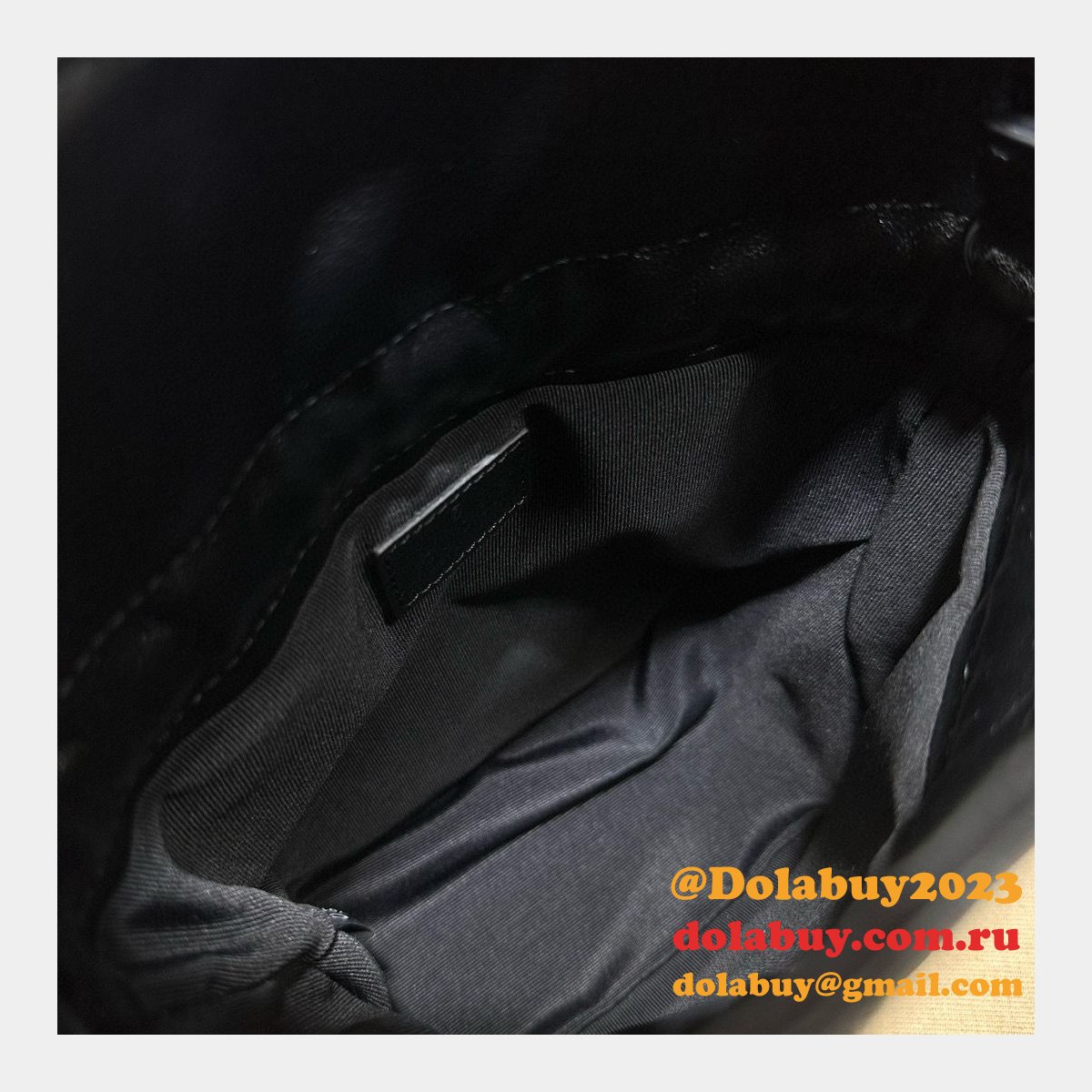 top quality G*u*i blondie mini backet bag 760313 replica