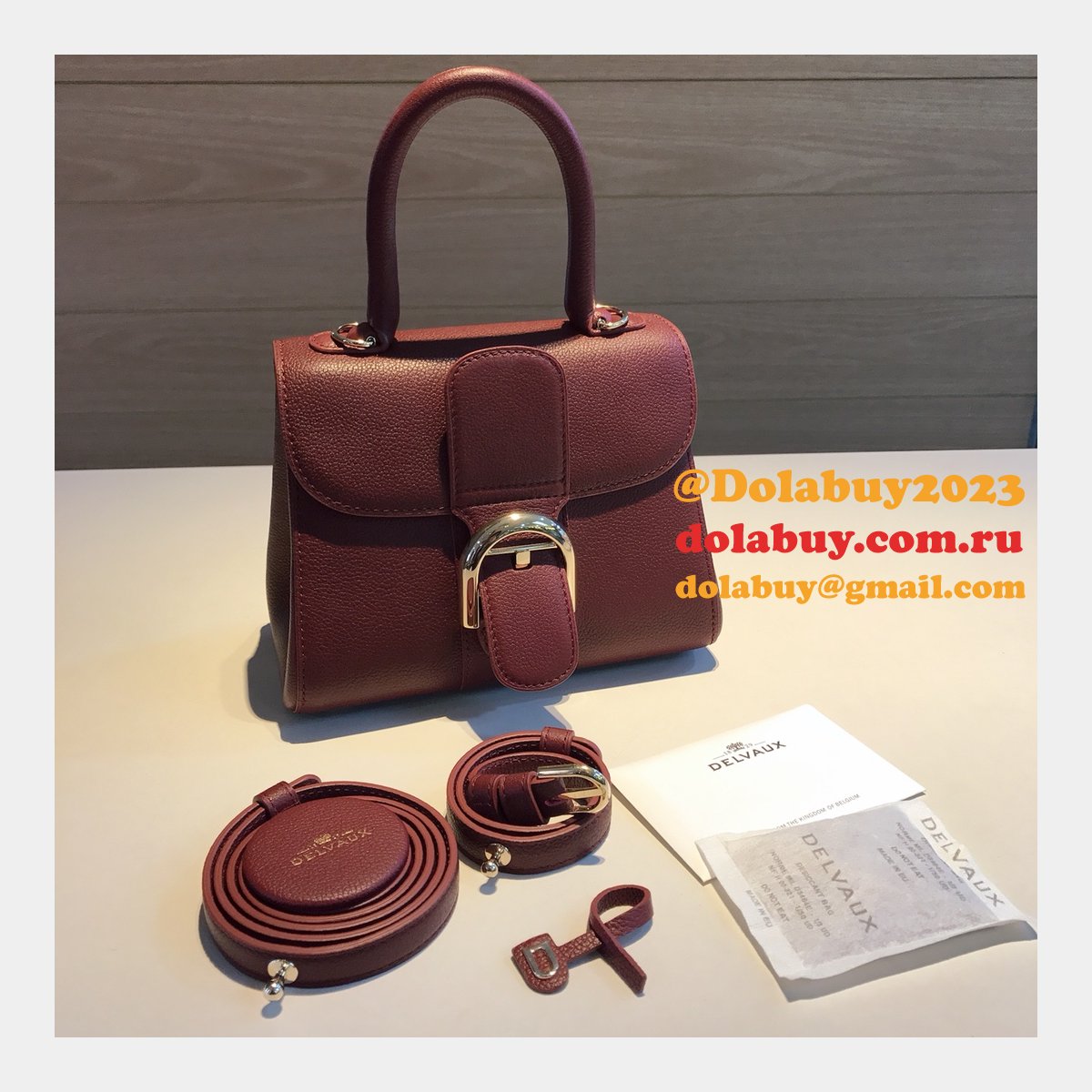 AAA+ Quality Delvaux 99125066 Brillant Replica Handbags