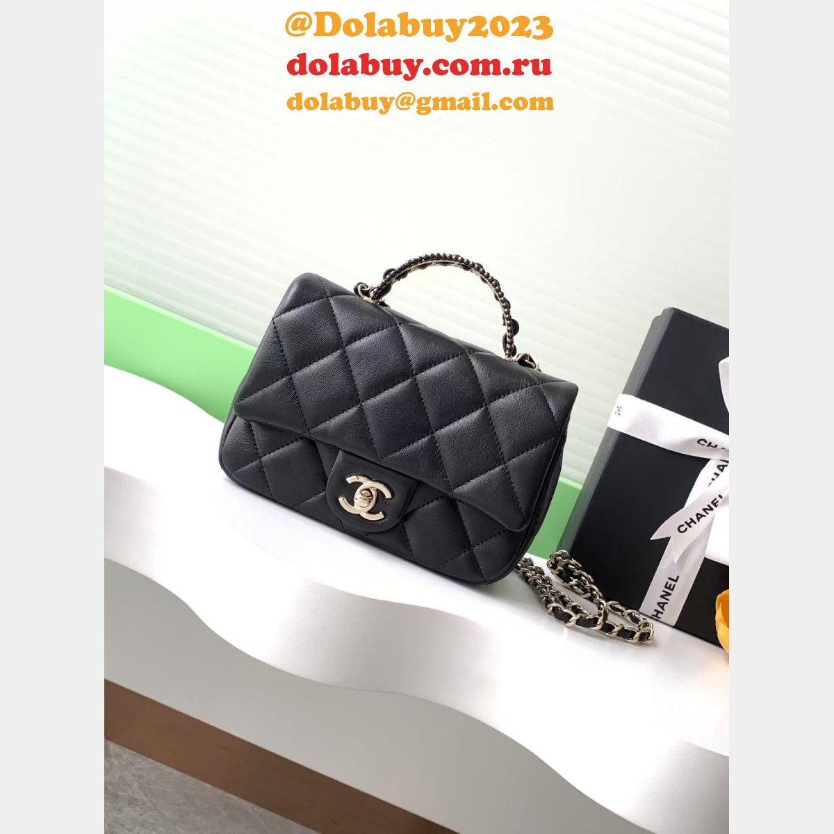 Designer Replica AS5367 Cruise 2025/26 With Top Handle Flap Bag