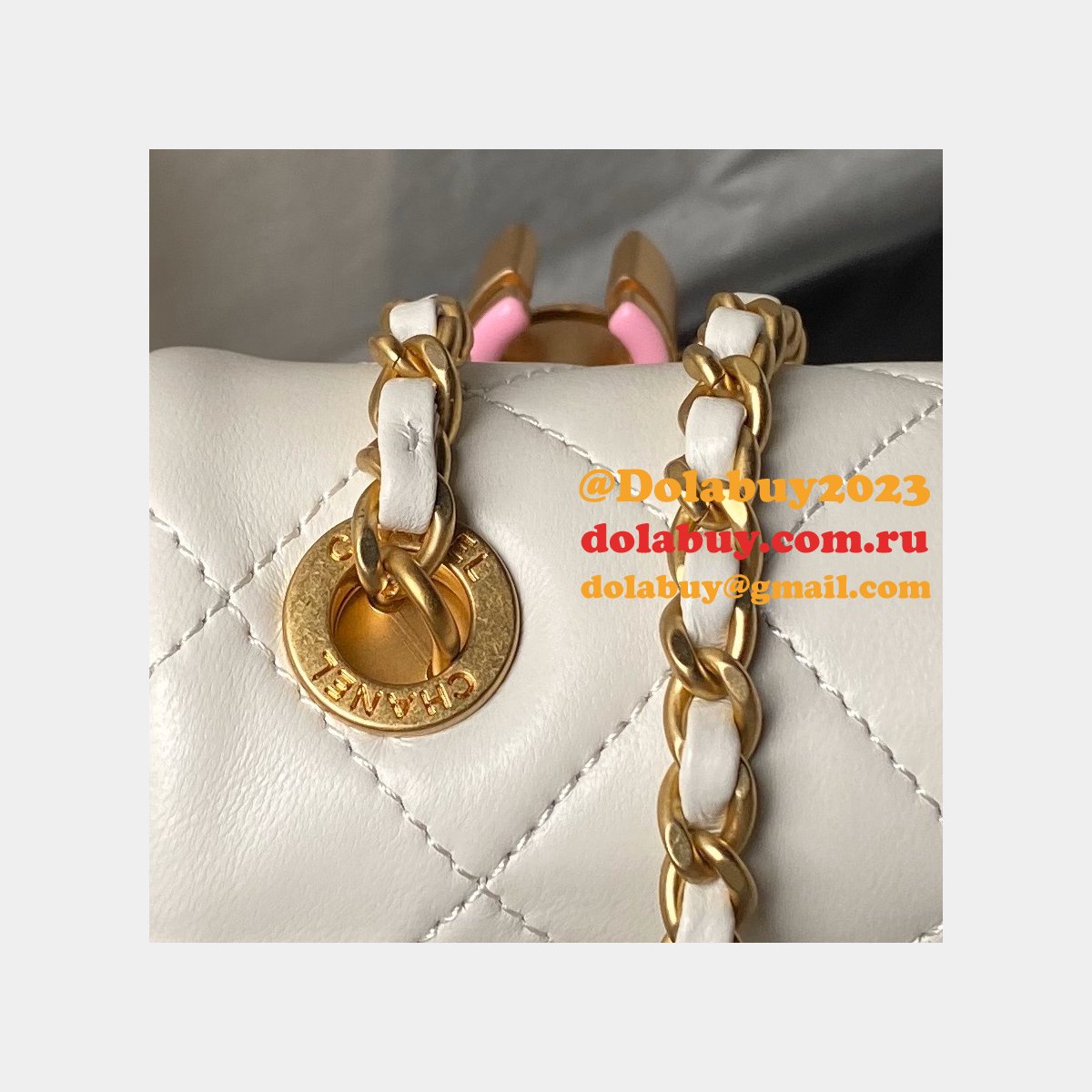 Replica AS4967 Classic Flap Luxury 7 Star Black/White Bags