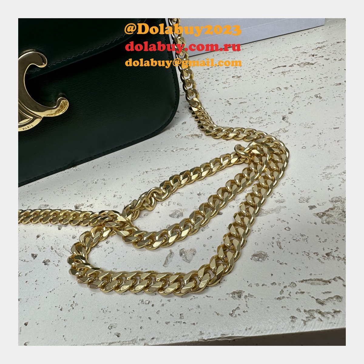 Designer Teen Triomphe Shiny 113583 Amazone Celine Replica Bag