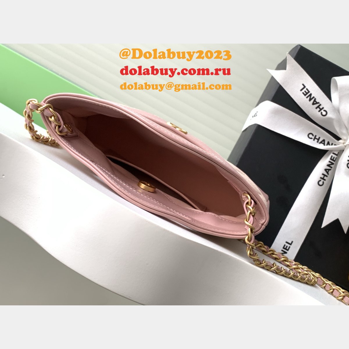 Designer 1:1 Mirror Line Mini Shopping Copy AS3656 Bag