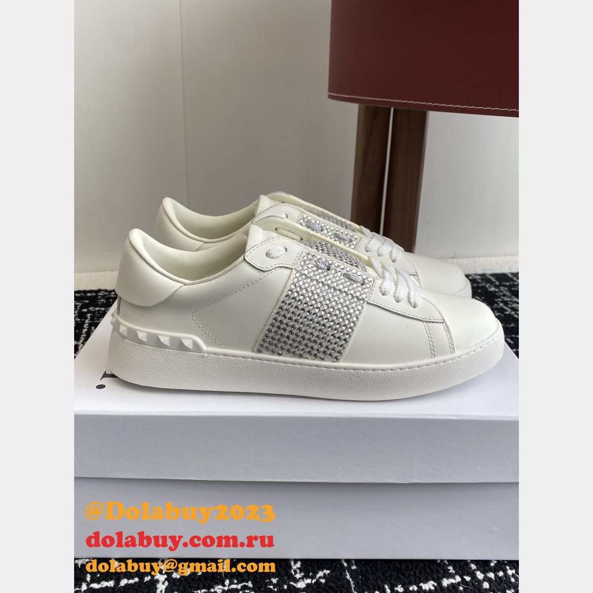 Luxury Top Quality Valentino UNTITLED OPEN SNEAKER