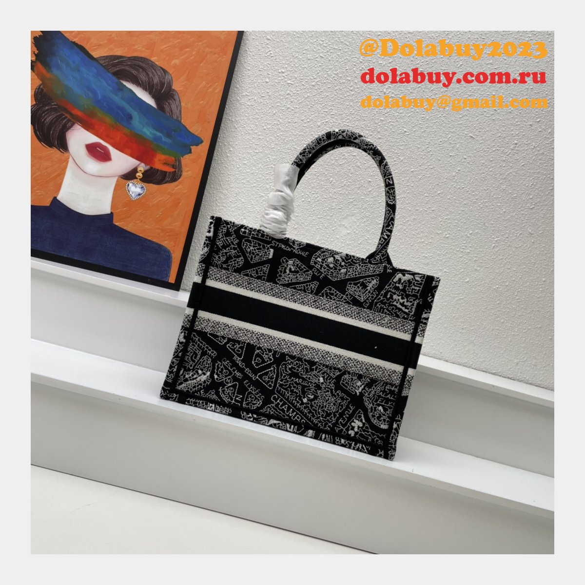 7 Star DIOR BOOK TOTE PERFECT BAG