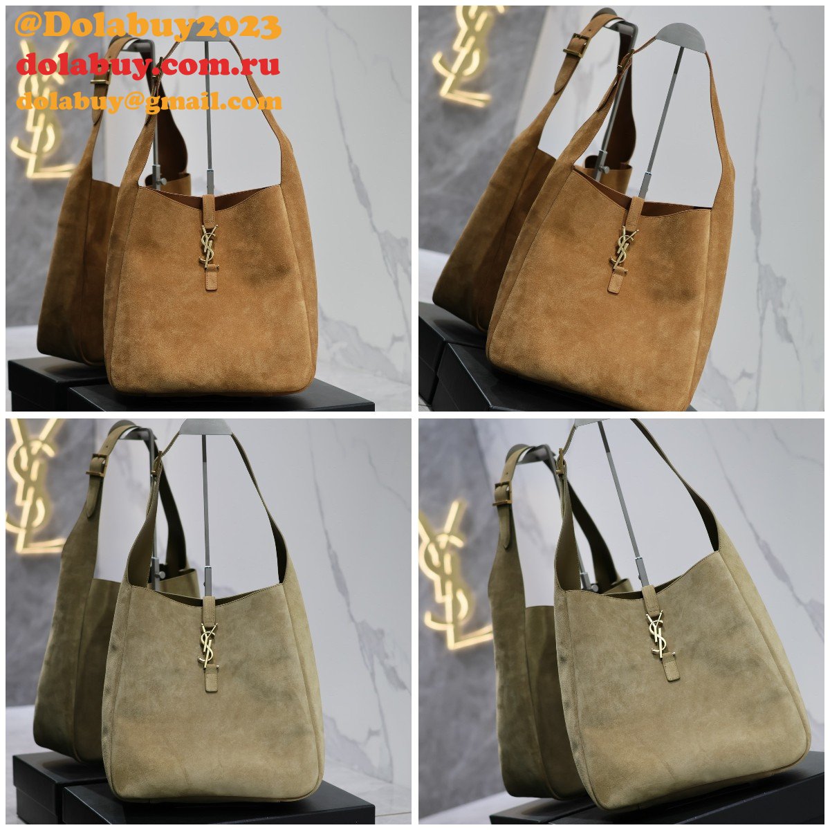 Replica YSL 1:1 Mirror Saint Laurent LE 5A7 753837 Hobo Bag
