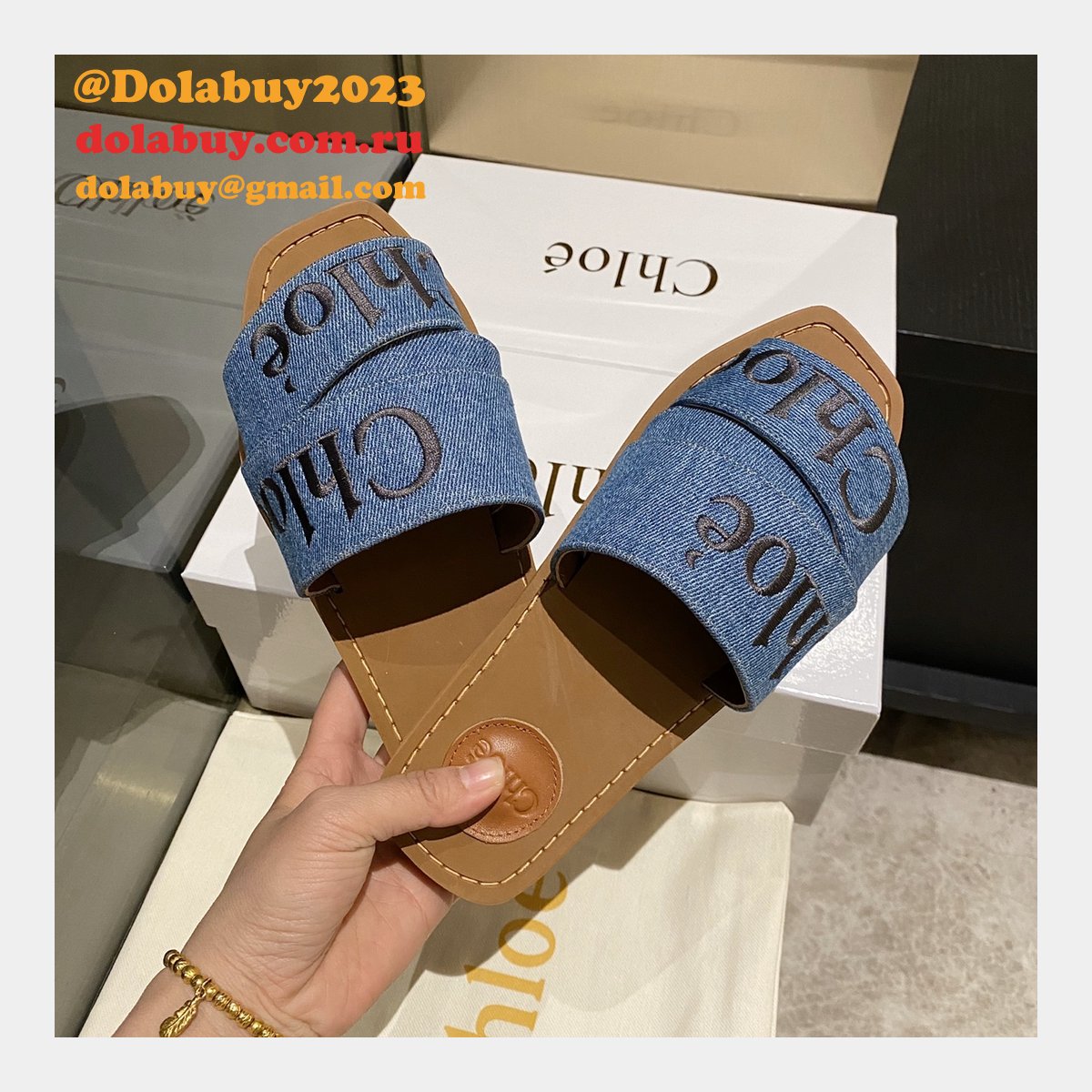 Duplicate Chloe Designer Sandals Chloe replicas Shoes