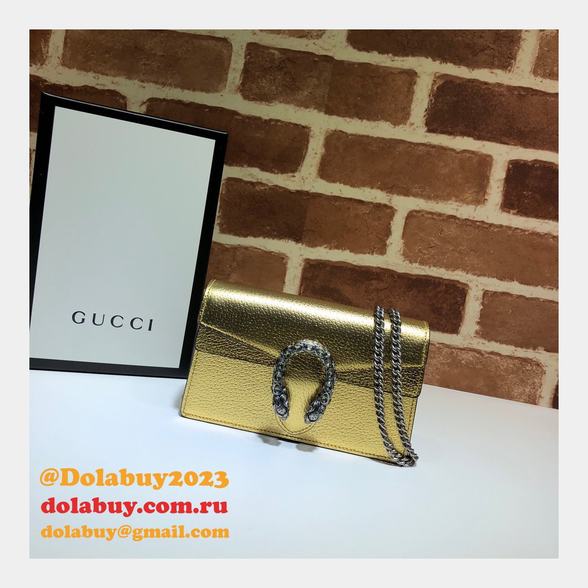 Top Quality Gucci Mini Chain Bag 476432