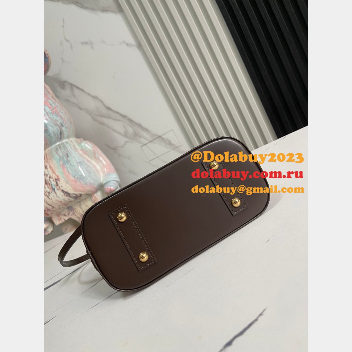 Louis Vuittons Fake Alma BB Designer Mini Top Handle N41221 Bag