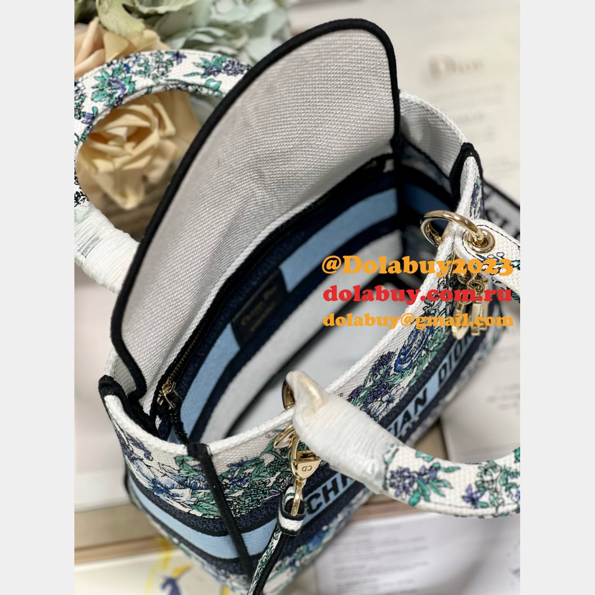 Best Quality Replica Christian Dior Lady Dior 24cm Bag