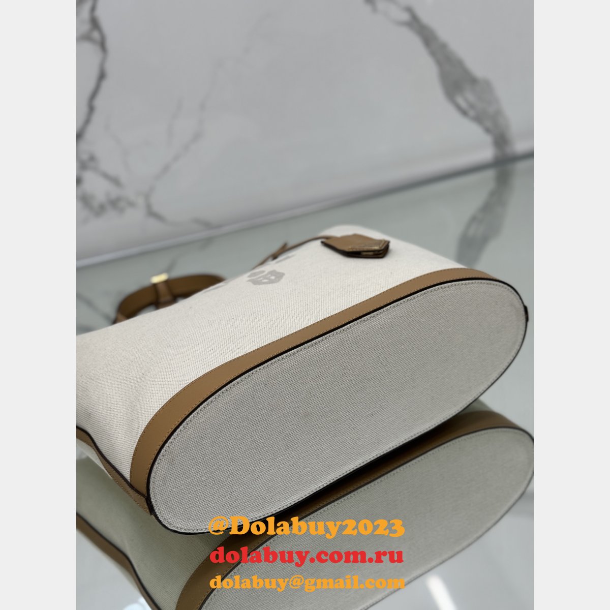 Top Quality Prada Milano canvas handbag 1BG472