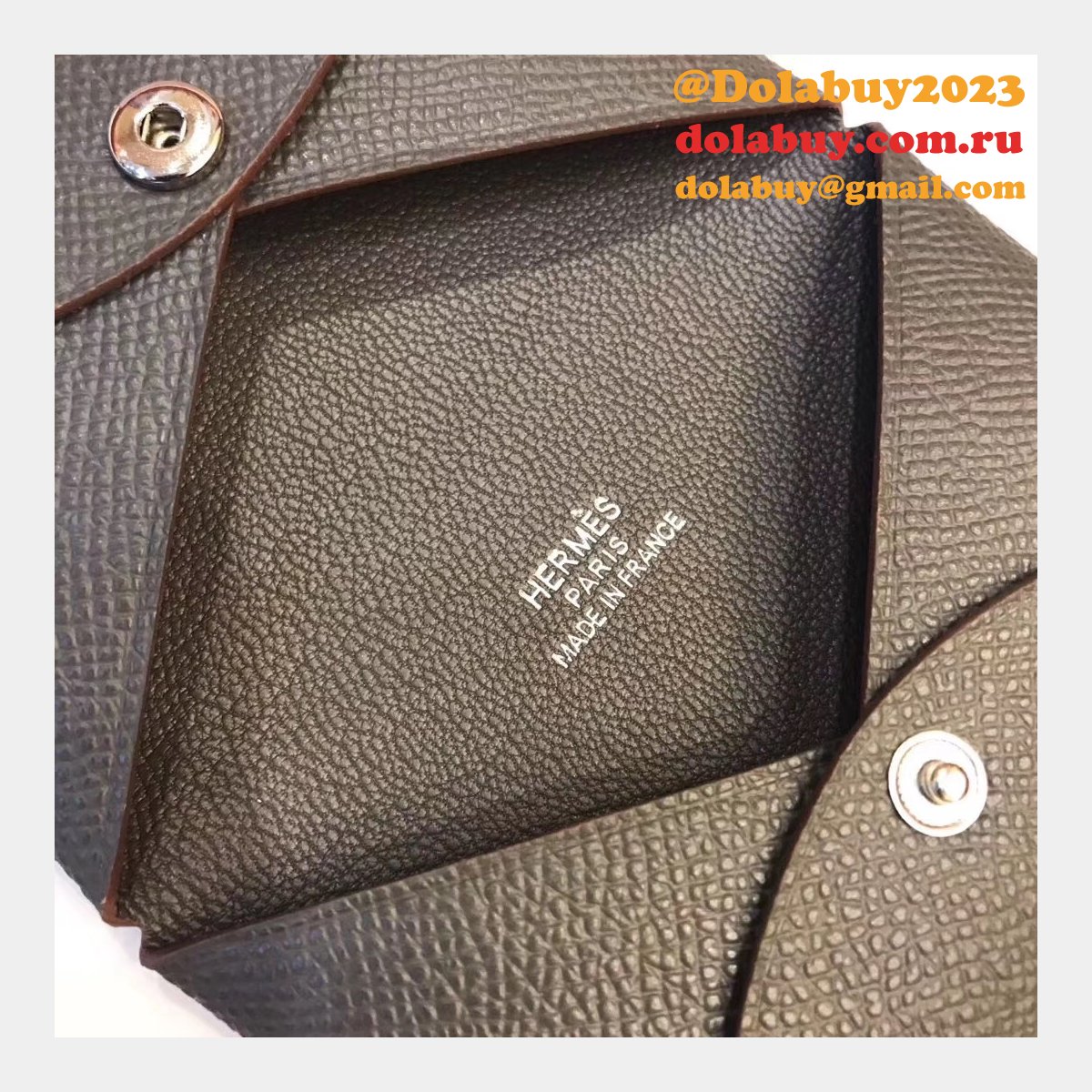Top Replica Wallets Hermes Card Holders 120826A Quality