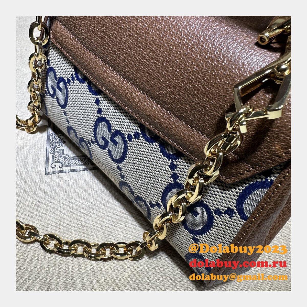 horsebit G*u*i 1955 replica top handle gg 7 star bag