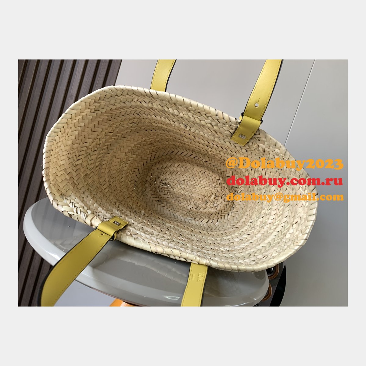 Designer loewe Basket beach handbag hot